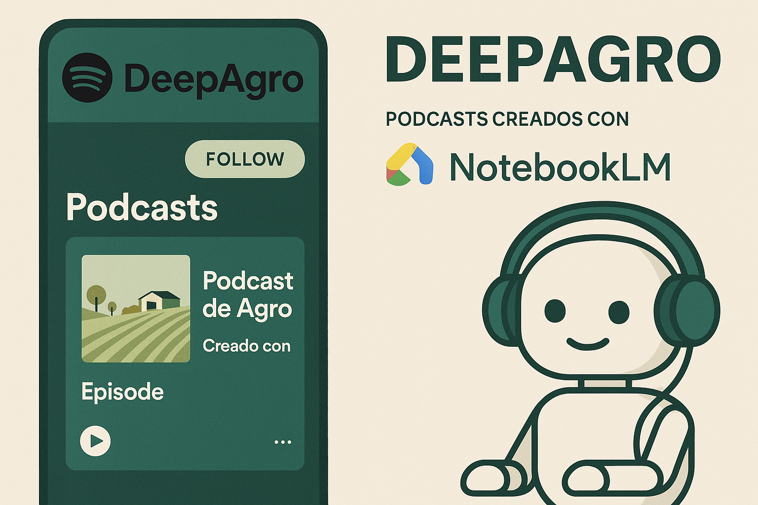 ¡Lanzamos nuestro Podcast! El futuro del campo y la IA, de la mano de DeepAgro